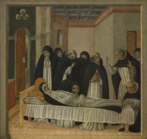 DI PAOLO GIOVANNI 1403-1482,The Death of Saint Catherine of Siena,Christie's GB 2023-01-25