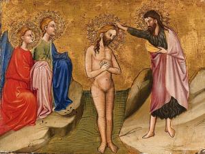 di PIETRO DA PISA Cecco 1350-1400,The Baptism of Christ,Lempertz DE 2015-05-16