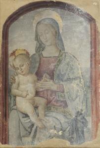 DI PIETRO GIOVANNI 1450-1528,Madonna con Bambino,Minerva Auctions IT 2017-05-23