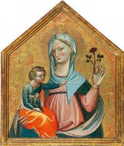 di PONTE dal Giovanni Marco 1385-1437,Madonna and Child,1410,Palais Dorotheum AT 2018-04-24