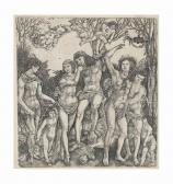 di ROBETTA Cristoforo M. 1462-1535,Allegory of Carnal Love,1462,Christie's GB 2017-01-25
