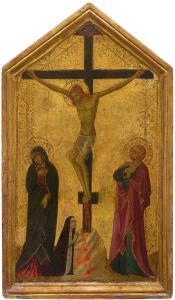 DI SEGNA Niccoló 1331-1348,Crucifixion scene,1325-30,Galerie Koller CH 2017-09-22