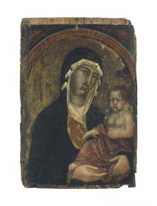 DI SEGNA Niccoló 1331-1348,The Madonna and Child,Christie's GB 2017-04-27