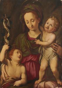 Di TITO Santi 1536-1603,Madonna con Bambino e San Giovannino,Il Ponte Casa D'aste Srl IT 2023-03-28