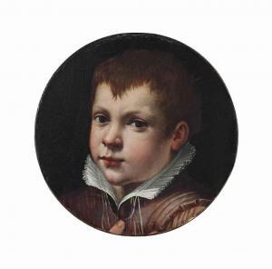 Di TITO Santi 1536-1603,Portrait of a boy, traditionally identified as Fra,Christie's GB 2014-06-04