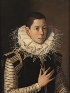 di TITO Tiberio 1573-1627,Ritratto di giovane uomo con gorgiera,Cambi IT 2022-06-15