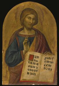 Di Tommè Luca 1330-1389,CHRIST BLESSING,Sotheby's GB 2016-01-28