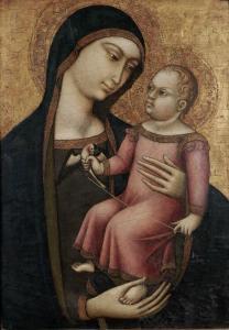 Di Tommè Luca 1330-1389,The Madonna and Child,Bonhams GB 2013-07-03