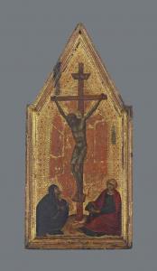 DI VANNUCCIO FRANCESCO,The right wing of a diptych: The Crucifixion the r,Christie's GB 2014-07-08