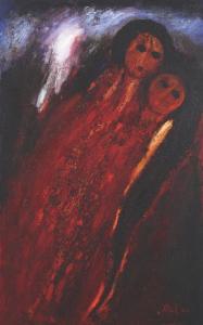 DIAH Yulianti 1973,Two Figures,2000,Sidharta ID 2018-08-25