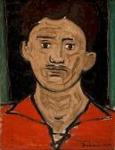 DIAMANTOPOULOS Diamandis 1914-1995,Man in red shirt,1949,Sotheby's GB 2008-05-20