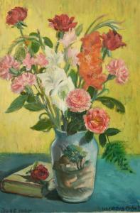 DIAMOND Anne 1908-1985,A still life of mixed flowers,1964,John Nicholson GB 2021-12-22