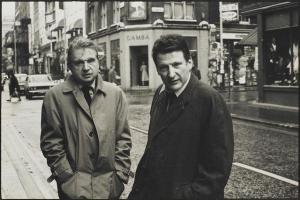 DIAMOND Harry 1913,Francis Bacon and Lucian Freud outside the 'French,1973,Bonhams GB 2021-02-26