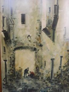 DIAZ,a Mediterranean street scene,Crow's Auction Gallery GB 2017-05-10