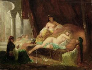 DIAZ DE LA PENA Narcisse Virgile 1807-1876,A harem scene,Bonhams GB 2016-03-02