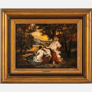 DIAZ DE LA PENA Narcisse Virgile 1807-1876,Nymphs and Cupids,Gray's Auctioneers US 2024-02-07