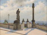 DIBLIK Xaver Frantisek 1887-1955,Blick von der Prager Burg,1939,Palais Dorotheum AT 2007-05-23