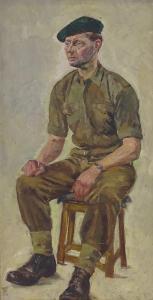 DICKENS Alison D 1900-1900,portrait of a soldier,Burstow and Hewett GB 2018-11-15