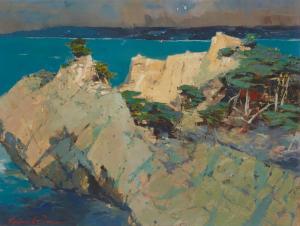 DICKENS RYMAN Herbert 1910-1989,Point Lobos,1962,John Moran Auctioneers US 2022-09-13