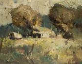 DICKENS RYMAN Herbert 1910-1989,Shepherd's Wagon, Wyoming,John Moran Auctioneers US 2019-09-08