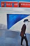 DICKERSON Robert Henry 1924-2015,The Railway Bridge,Elder Fine Art AU 2019-06-16