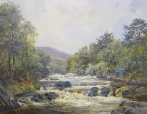 DICKIE William D.D 1896-1928,River landscape,Great Western GB 2022-06-01