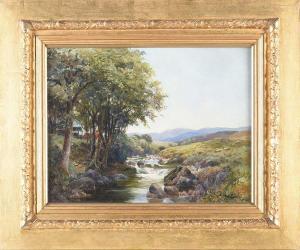 DICKIE William D.D 1896-1928,RIVER & LANDSCAPE,1924,Ross's Auctioneers and values IE 2021-10-27