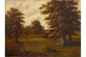 DICKINS Constance 1800-1900,View in Wollaton Park,1878,Charterhouse GB 2015-07-24
