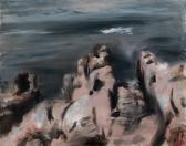 DICKINSON Edwin Walter 1891-1978,Pink Rocks, Coast, La Cride,1938,Skinner US 2021-05-21