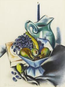 DICKINSON Preston 1891-1930,STILL LIFE WITH CANDLE,1930,Sotheby's GB 2017-04-07