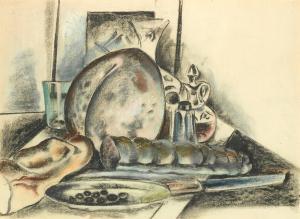 DICKINSON Preston 1891-1930,Still Life with Condiments,1925,Bonhams GB 2017-11-20