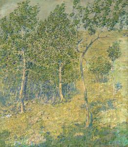 DICKINSON Preston 1891-1930,Trees,1910,William Doyle US 2022-11-09