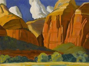 Dickinson Ross 1903-1978,Mountains of Zion,Bonhams GB 2014-11-24