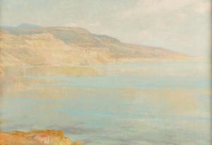 DICKSEE Francis Bernard,Italian coast from La Mortola,1925,Bellmans Fine Art Auctioneers 2024-03-28