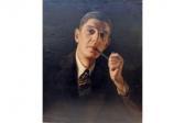 DICKSON Harry 1861-1942,Portrait of Mr Harry Riley,1930,The Cotswold Auction Company GB 2015-08-25