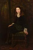 DICKSON Jeanne,Portrait of a young girl,1880,Bonhams GB 2011-11-29