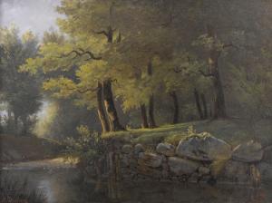 DIDAY Francois 1802-1877,Bachpartie im Wald,Dobiaschofsky CH 2011-05-11
