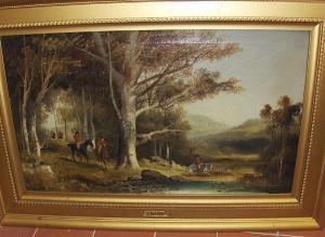 DIDIER 1957,Hunting scene,Bonhams GB 2009-08-12