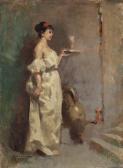 DIDIONI Francesco 1859-1895,Donna con vassoio,Il Ponte Casa D'aste Srl IT 2018-05-16