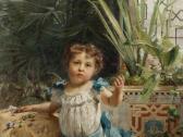 DIDIONI Francesco 1859-1895,Portrait of a Child,1881,Auctionata DE 2017-01-16