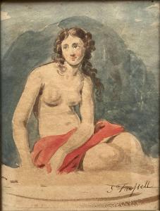 DIDRIK FORSSELL Christian 1777-1852,Femme nue assise,Artprecium FR 2021-10-05