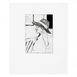 DIEBENKORN Richard 1922-1993,#5 (Phyllis Wears a Hat), from 41,1963-65,Bonhams GB 2024-03-26