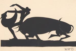 DIEDERICH William Hunt 1884-1953,Untitled (Bullfight),Freeman US 2023-12-05