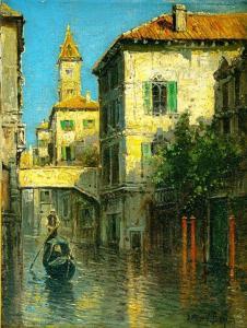 DIEHL Arthur Vidal 1870-1929,VENICE,Amelia Jeffers US 2024-03-07