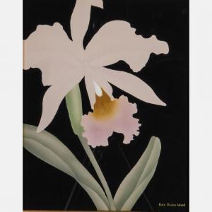 Diehm Wood Ruth 1917-1999,Cattleya Orchid,Gray's Auctioneers US 2019-04-24