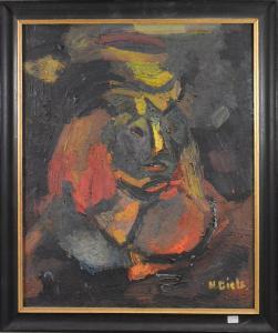 DIELS Herman 1903-1986,Portrait,Rops BE 2016-11-13