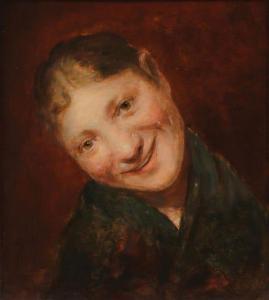 DIENES Laszlo 1891,Portrait of a Smiling Girl Tilting Her Head,Jackson's US 2021-07-14