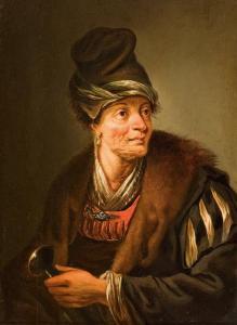 DIETRICH Christian Wilhelm E 1712-1774,Portrait of an exotic potentate,Kaupp DE 2012-06-16