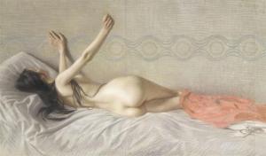 DIETZI Hans 1864-1929,The Awakening,1904,Galerie Koller CH 2010-09-13