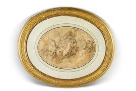 DIEU Antoine 1662-1727,Apothéose de Romulus : étude de plafond,Coutau-Begarie FR 2021-01-20
